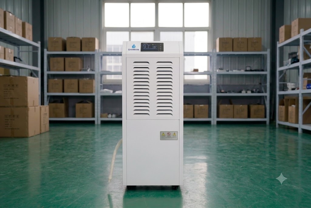 máy hút ẩm công nghiệp shiman 138l